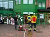 Feuerwehrleute bei den Löscharbeiten