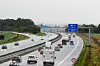 Neumünster: Autos fahren auf der Autobahn A7 in Richtung des Dreiecks Bordesholm. (Archivbild)