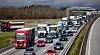 Stau auf der A7 (Symbolbild).