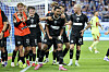 Andreas Hountondji feiert sein 2:0 für St. Pauli im Derby gegen den HSV