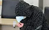Die Angeklagte (24) im Landgericht Rostock
