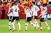 Undav, Nmecha, Kimmich und Havertz feiern den 1:1-Ausgleich für Deutschland in Toronto.