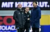 HSV-Trainer Tim Walter, Sportdirektor Michael Mutzel und Sportvorstand Jonas Boldt