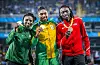 Caster Semenya nach ihrem Olympiasieg über 800 Meter