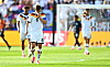 Joshua Kimmich im Deutschland-Trikot vor dem Tor im WM-Spiel gegen Paraguay in Foxborough.