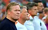 Trainer Ronald Koeman verfolgt das WM-Sechzehntelfinale Niederlande gegen Marokko in Monterrey.