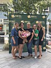 Diese fünf Frauen nahmen am Plant-based-Grillen teil.