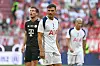 João Palhinha im Tottenham-Trikot vor dem FC Bayern in der Allianz Arena beim Telekom Cup.
