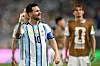 Lionel Messi jubelt im Argentina-Trikot nach dem 2026-WM-Spiel gegen Kap Verde in Miami Gardens.