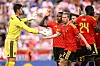 Courtois, Ngoy und De Bruyne im Testspiel Belgien gegen Kroatien in Rijeka.