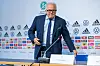Fritz Keller bei einer DFB-Pressekonferenz