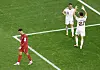 Cristiano Ronaldo wirkt nach Portugals 0:1 gegen Spanien im Dallas Stadium in Arlington enttäuscht.