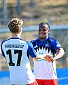 Niklas Tuppeck und Maurice Boakye jubeln nach dem 2:0 für Hamburger SV II gegen Altona 93.