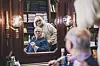 Ute Bickeleit und Franz Stenzel im Friseursalon „Salon Harry“ auf der Reeperbahn.