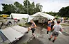 Klima-Protestcamp am Volkspark wird aufgebaut