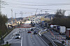 Baustelle der neuen Rader Hochbrücke der A7 über den Nord-Ostsee-Kanal bei Rendsburg.