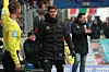 St. Pauli Trainer Fabian Hürzeler zu Gast beim 1 FC Magdeburg und Trainer Christian Titz
