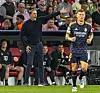 Thomas Tuchel gibt in der Allianz Arena Anweisungen, vor ihm läuft Real-Madrid-Spieler Toni Kroos.