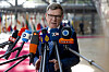 Johann Wadephul (CDU), Bundesaußenminister, spricht in Brüssel beim EU-Außenministertreffen. Dort wurde sich um Sanktionen für Israel beraten. (Archivbild)
