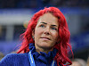 Dana Diekmeier im Stadion in Hamburg beim Bundesliga-Spiel HSV gegen Borussia Dortmund.