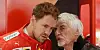 Sebastian Vettel und Bernie Ecclestone