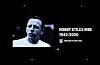 Anzeigetafel in Wembley mit Tribute für Nobby Stiles vor dem Länderspiel England gegen Irland.