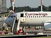 Die Eurowings-Maschine musste umkehren und wird jetzt kontrolliert.
