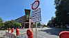 Die Sperrung der Stresemannstraße beginnt schon bei der Kreuzung Holstenstraße/Alsenstraße.