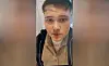 Teenager in Nahaufnahme vor hellem Hintergrund