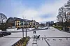 Umgestalteter Platz am Dammtor-Bahnhof.