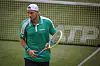 Jan-Lennard Struff beim Rasentunier in Halle.