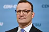 Jens Spahn bei der Pressekonferenz nach der CDU/CSU-Fraktionssitzung im Bundestag.