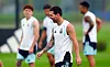 Lionel Messi trainiert mit der argentinischen Nationalmannschat auf einem Rasenplatz in Morristown.