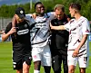 Abdoulie Ceesay verletzt bei St. Paulis Testspiel gegen Gorica.