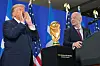 Donald Trump und Gianni Infantino bei einem Empfang im Trump Tower in New York.