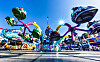 Polyp-Karussell schleudert Fahrgäste auf dem Brarup Markt in Süderbrarup durch die Luft.