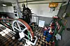 Der Dieselmotor im Maschinenraum des Leuchtturms ist von 1916 erhalten und betriebsbereit. (Archivbild)