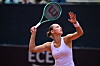 Victoria Brand schlägt beim WTA-250-Turnier MSC Hamburg Ladies Open in Hamburg auf.