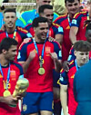 Mikel Merino veräppelt US-Präsident Donald Trump.