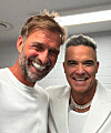 Jürgen Klopp und Robbie WIlliams
