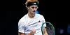Der Hamburger Alexander Zverev gewann bei den ATP Finals in London sein erstes Match