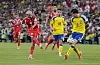 Der ehemalige St. Paulianer Elias Saad im WM-Spiel mit Tunesien gegen Schweden.
