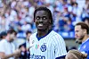 Yann Bisseck im Trikot von Inter Mailand beim Testspiel gegen den Karlsruher SC in Karlsruhe.