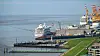 An der Columbuskaje am Bremerhavener Kreuzfahrt-Terminal entsteht ein Landstromanschluss für Kreuzfahrtschiffe. (Archivbild)