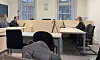 Der Beschuldigte Benjamin F. im Harburger Amtsgericht.