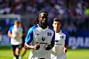 Jordan Torunarigha vom HSV läuft vor dem Testspiel gegen den FC Everton über den Rasen