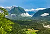 Eine Landschaftsaufnahme der Dinarischen Alpen.