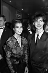 Katarina Witt und Ingo Politz beim Bambi 1988 im Arri-Atelier in München.