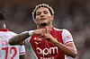 Paris Brunner feiert im Trikot von AS Monaco seinen Führungstreffer gegen Górnik Zabrze.