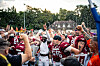 Spieler der Hamburg Pioneers feiern die Meisterschaft